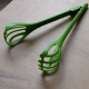 Plastic Tongs and Whisk